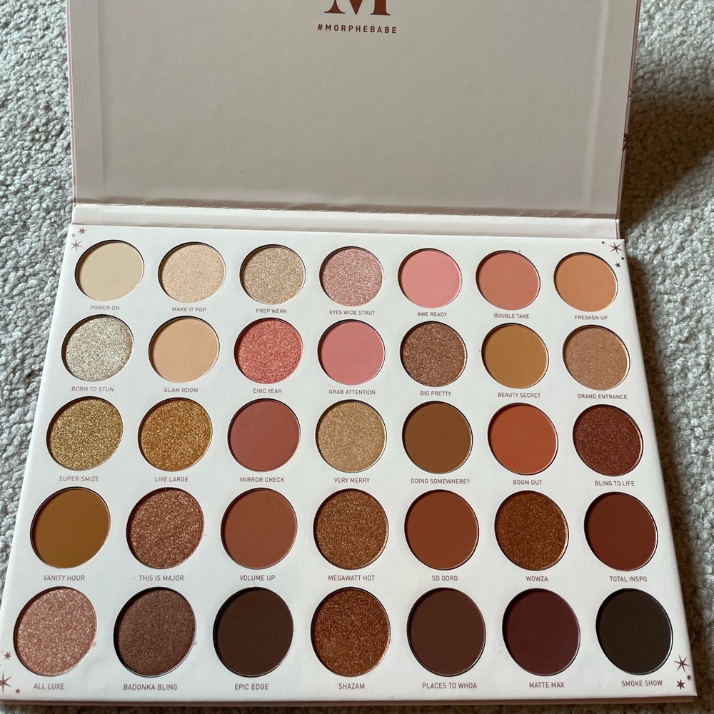 Beautiful morphe palette big primpin!